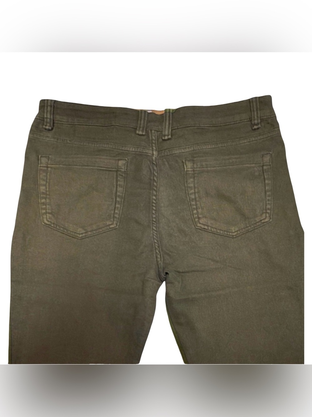 The Perfect Jeans NYC | Slim-Fit Denkhaki™ Jeans/Khakis | Olive | 34/30 NWT - Picture 7 of 14